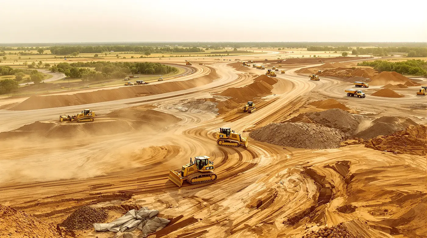 Commercial sitework and site preparation in Bonner Springs